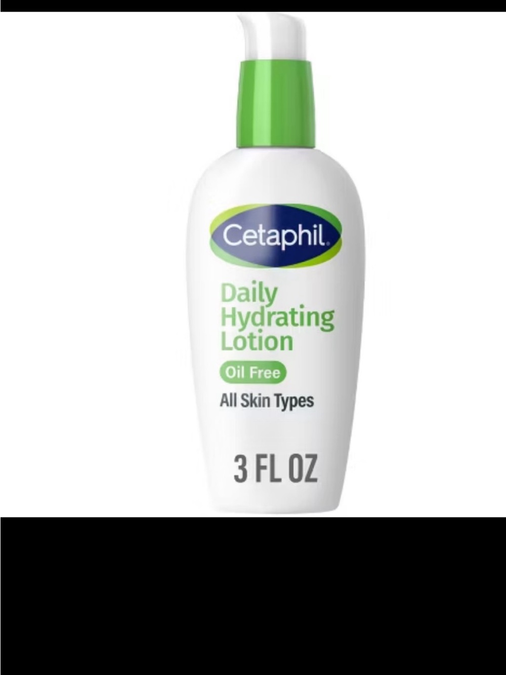 Cetaphil NEW Daily Hydrating Lotion Oil-Free in Green & White